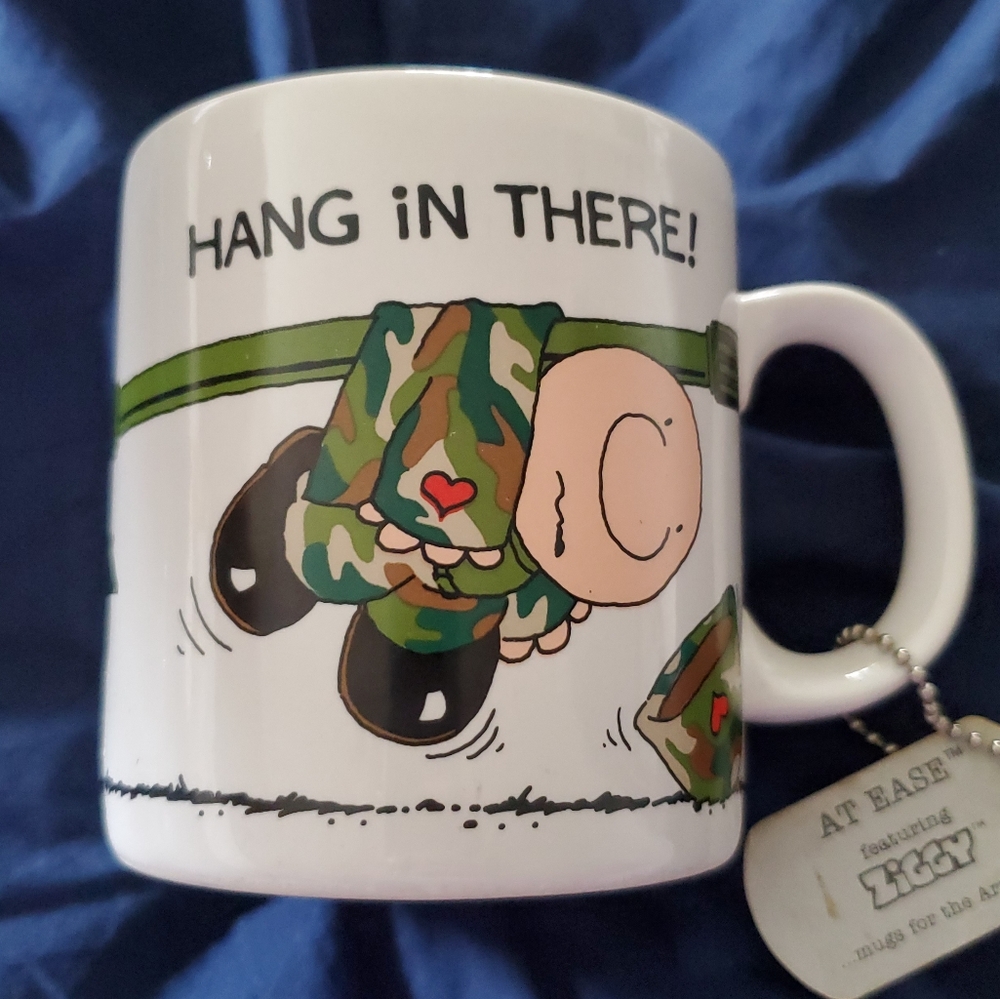 Ziggy Designers Collection American Greetings Army Mug